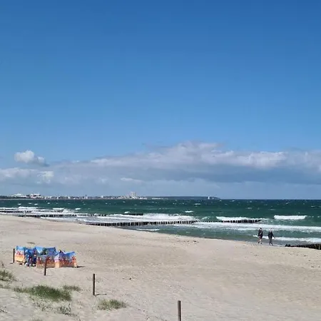 Ferienwohnung Ostseegras Markgrafenheide, 350M Bis Zur Ostsee, Unweit Von Warnemuende Rostock Extérieur photo